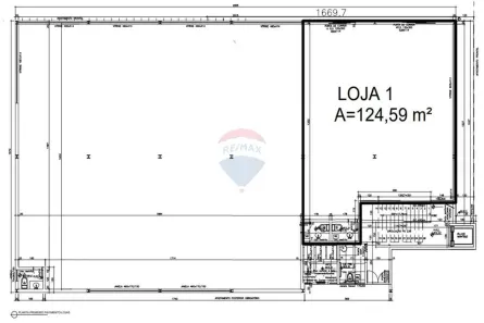 Ponto Comercial para alugar, 124m² no São Luiz, Belo Horizonte