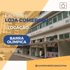 Ponto Comercial para alugar, 46m² no Barra Olímpica, Rio de Janeiro