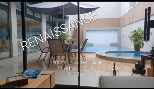 Casa de Condomínio com 4 Quartos para venda ou aluguel, 376m² no Chapada, Manaus