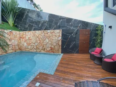 Casa de Condomínio com 4 Quartos para venda ou aluguel, 379m² no Alphaville (Abrantes), Camaçari