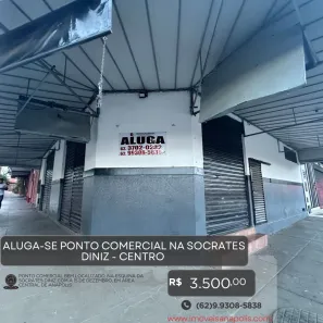 Ponto Comercial para alugar, 150m² no Centro, Anápolis