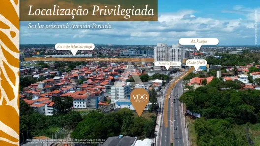 Apartamento com 2 Quartos à venda, 42m² no Itapuã, Salvador