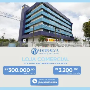 Ponto Comercial para venda ou aluguel, 54m² no Lagoa Nova, Natal