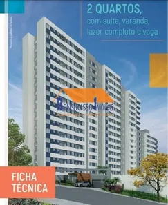 Apartamento com 2 Quartos à venda, 53m² no Caiçaras, Belo Horizonte