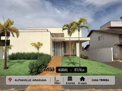 Casa de Condomínio com 4 Quartos para alugar, 320m² no Alphaville Flamboyant Residencial Araguaia, Goiânia