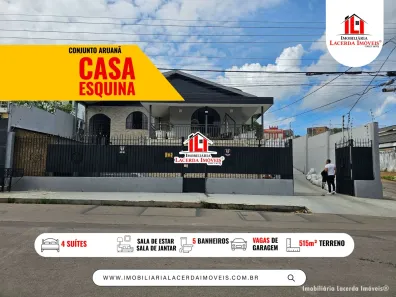 Casa com 4 Quartos à venda, 318m² no Compensa, Manaus