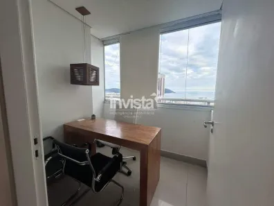 Sala Comercial para alugar, 88m² no Boqueirão, Santos