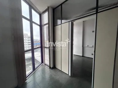 Sala Comercial para alugar, 70m² no Gonzaga, Santos