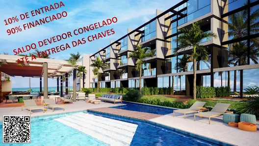 Apartamento com 2 Quartos à venda, 57m² no Maracaipe, Ipojuca