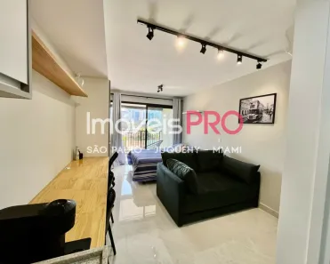 Apartamento com 1 Quarto para alugar, 36m² no Vila Cordeiro, São Paulo
