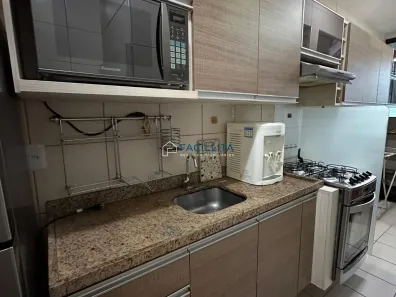Apartamento com 3 Quartos para alugar, 94m² no Ponta Negra, Manaus