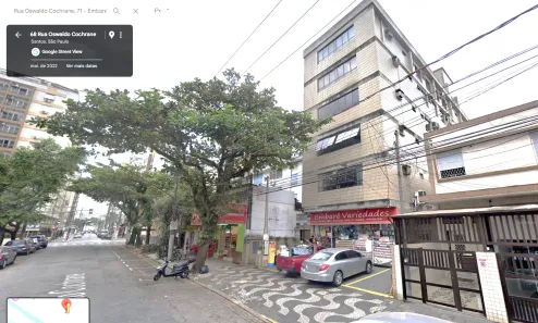 Sala Comercial para alugar, 40m² no Embaré, Santos