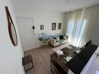 Apartamento com 2 Quartos para alugar, 52m² no Jardim Guaçu, São Roque
