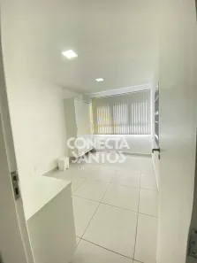 Sala Comercial para alugar, 80m² no Macuco, Santos
