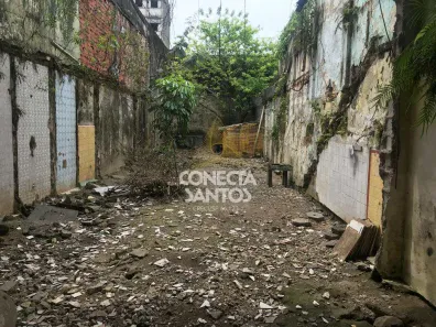 Lote/Terreno à venda, 261m² no Paquetá, Santos