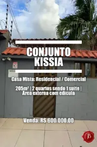 Casa com 2 Quartos à venda, 205m² no Dom Pedro I, Manaus