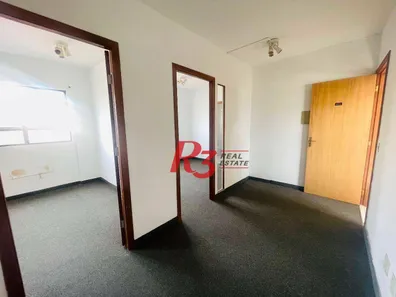 Sala Comercial para alugar, 60m² no Boqueirão, Santos