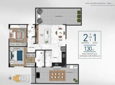 Apartamento com 2 Quartos à venda, 63m² no São Lucas, Belo Horizonte