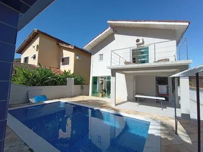 Casa de Condomínio com 6 Quartos para venda ou aluguel, 187m² no Balneário Praia do Pernambuco, Guarujá