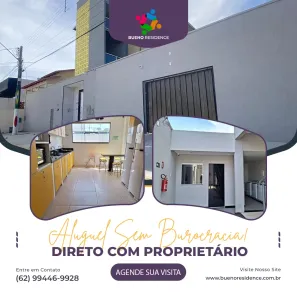 Kitnet com 1 Quarto para alugar, 18m² no Setor Sol Nascente, Goiânia