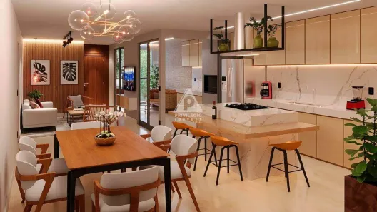 Apartamento com 2 Quartos à venda, 117m² no Humaitá, Rio de Janeiro