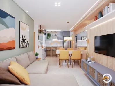 Apartamento com 2 Quartos à venda, 56m² no Vila Rosa, Goiânia