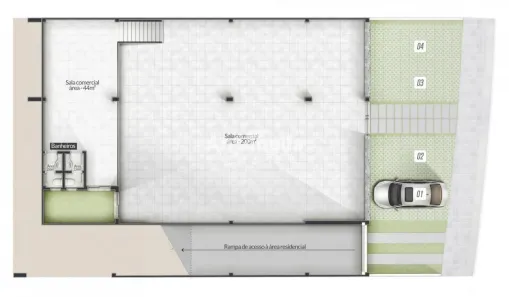 Sala Comercial à venda, 312m² no Petrópolis, Caxias do Sul