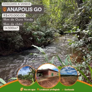 Fazenda/Sítio com 3 Quartos à venda, 120m² no Centro, Anápolis