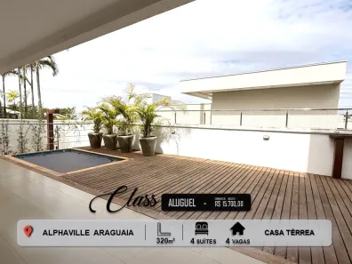 Casa de Condomínio com 4 Quartos para alugar, 320m² no Alphaville Flamboyant Residencial Araguaia, Goiânia