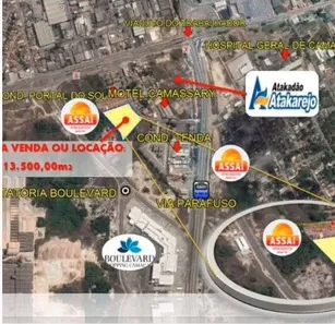 Lote/Terreno à venda, 13500m² no Parque Nascente do Rio Capivara, Camaçari