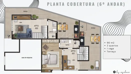 Apartamento com 1 Quarto à venda, 75m² no Vila Paris, Belo Horizonte