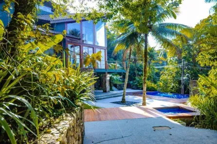 Casa de Condomínio com 5 Quartos à venda, 900m² no Balneario Praia do Perequê, Guarujá