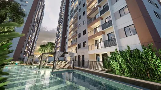 Apartamento com 3 Quartos à venda, 62m² no Centro, Nova Iguaçu