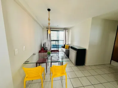 Apartamento com 2 Quartos para alugar, 55m² no Ponta Negra, Natal