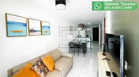Apartamento com 2 Quartos à venda, 50m² no Porto de Galinhas, Ipojuca