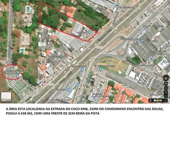 Lote/Terreno para venda ou aluguel, 4528m² no Portão, Lauro de Freitas