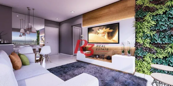 Apartamento com 1 Quarto à venda, 56m² no Enseada, Guarujá