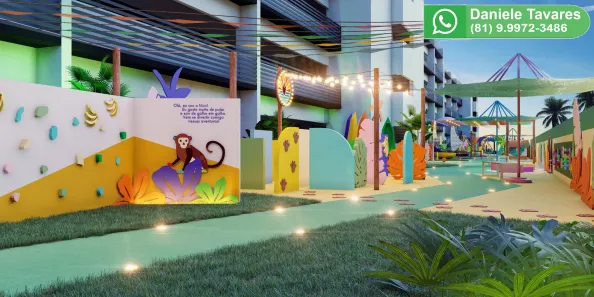 Flat com 2 Quartos à venda, 56m² no N. São do Ó, Ipojuca