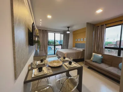 Flat com 1 Quarto à venda, 26m² no Vila de Porto de Galinhas, Ipojuca