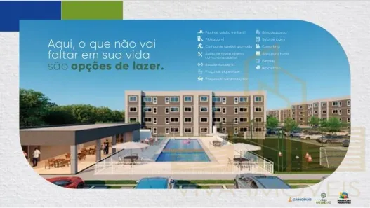 Apartamento com 2 Quartos à venda, 40m² no Vila Piramide, Paço do Lumiar