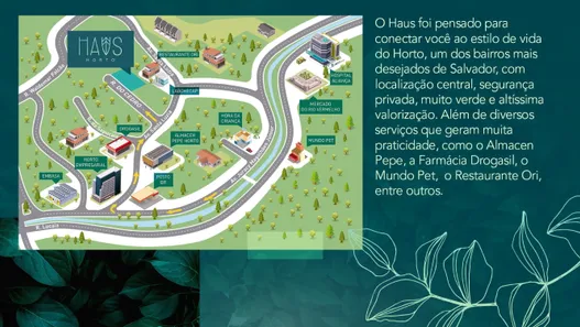 Apartamento com 2 Quartos à venda, 62m² no Horto Florestal, Salvador