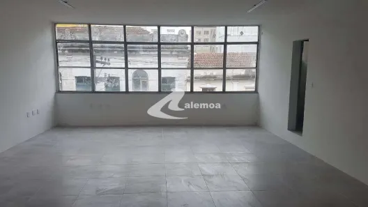 Sala Comercial para alugar, 55m² no Centro, Santos