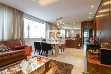 Apartamento com 3 Quartos à venda, 100m² no Lourdes, Belo Horizonte
