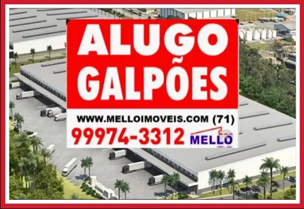 Galpão/Depósito/Armazém com 1 Quarto para alugar, 40000m² no Centro, Camaçari