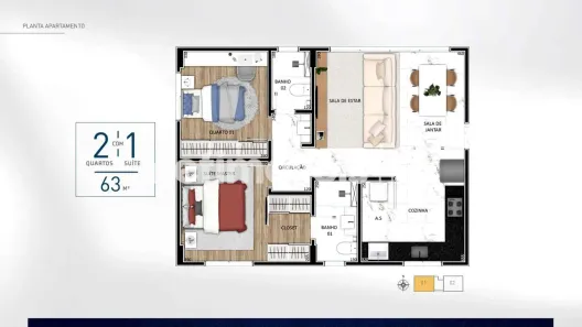 Apartamento com 3 Quartos à venda, 121m² no São Lucas, Belo Horizonte