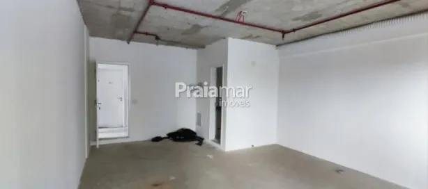 Sala Comercial para alugar, 41m² no Macuco, Santos