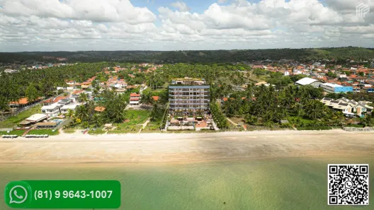 Flat com 1 Quarto à venda, 28m² no Serrambi, Ipojuca