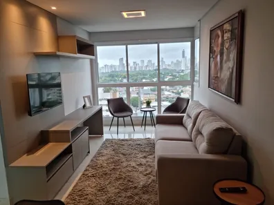 Flat com 1 Quarto para venda ou aluguel, 47m² no Setor Marista, Goiânia