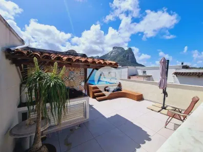 Cobertura com 3 Quartos para venda ou aluguel, 247m² no Barra da Tijuca, Rio de Janeiro