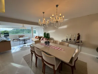 Casa de Condomínio com 3 Quartos para venda ou aluguel, 380m² no Alphaville (Abrantes), Camaçari